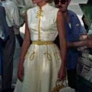 Grace Kelly White Dress, 10, New